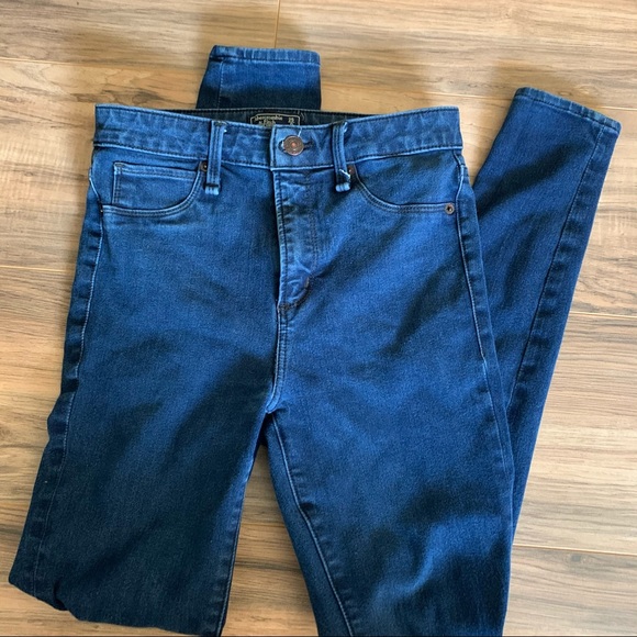 Abercrombie Simon high rise sculpt jeggings size 0 - Picture 1 of 3